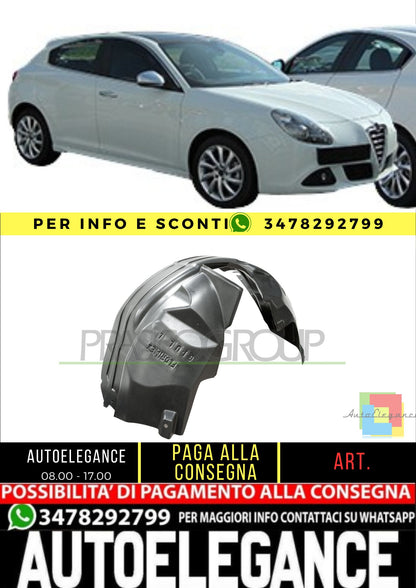 ✨AA3443604 PASSARUOTA ANTERIORE SINISTRO PER ALFA ROMEO - GIULIETTA 10-16✨
