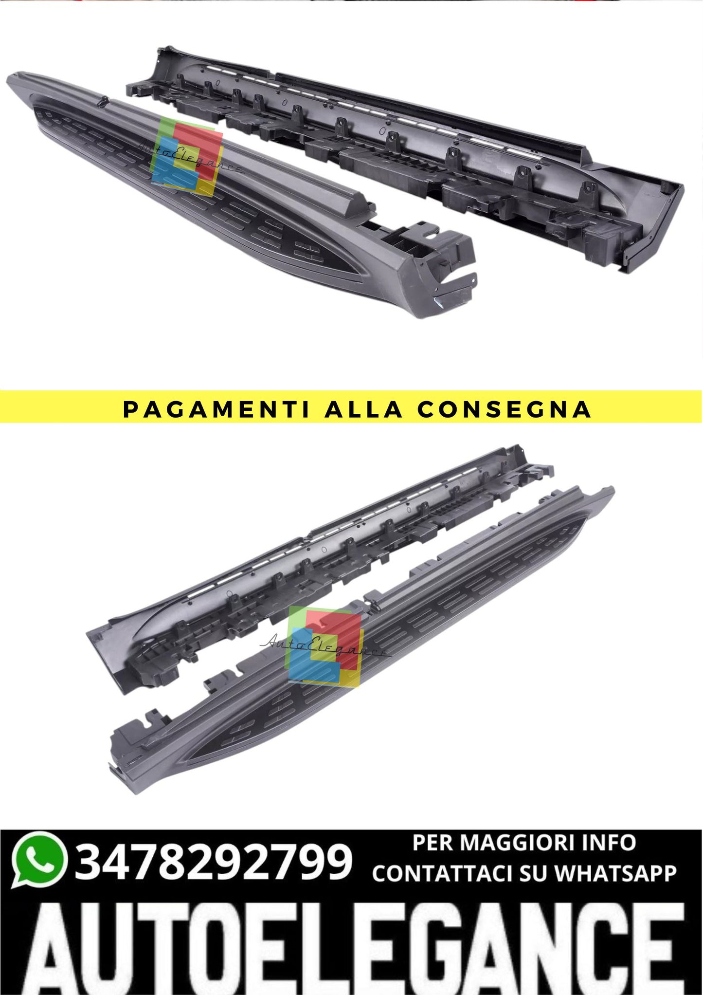 ❤️‍🔥Pedane NERE per pedana di accesso Mercedes GLE W167 V167 SUV❤️‍🔥