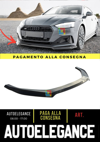 💎Splitter anteriore V.1 Adatto Per Audi A5 F5 Facelift💎