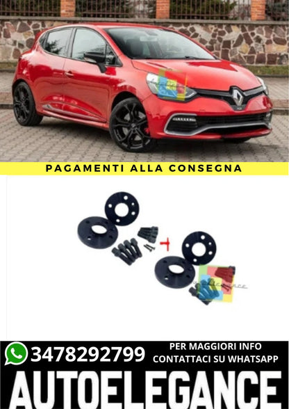 🔥KIT 4 DISTANZIALI 16+20mm adatto per RENAULT Clio IV 1.6 RS (4 fori)🔥