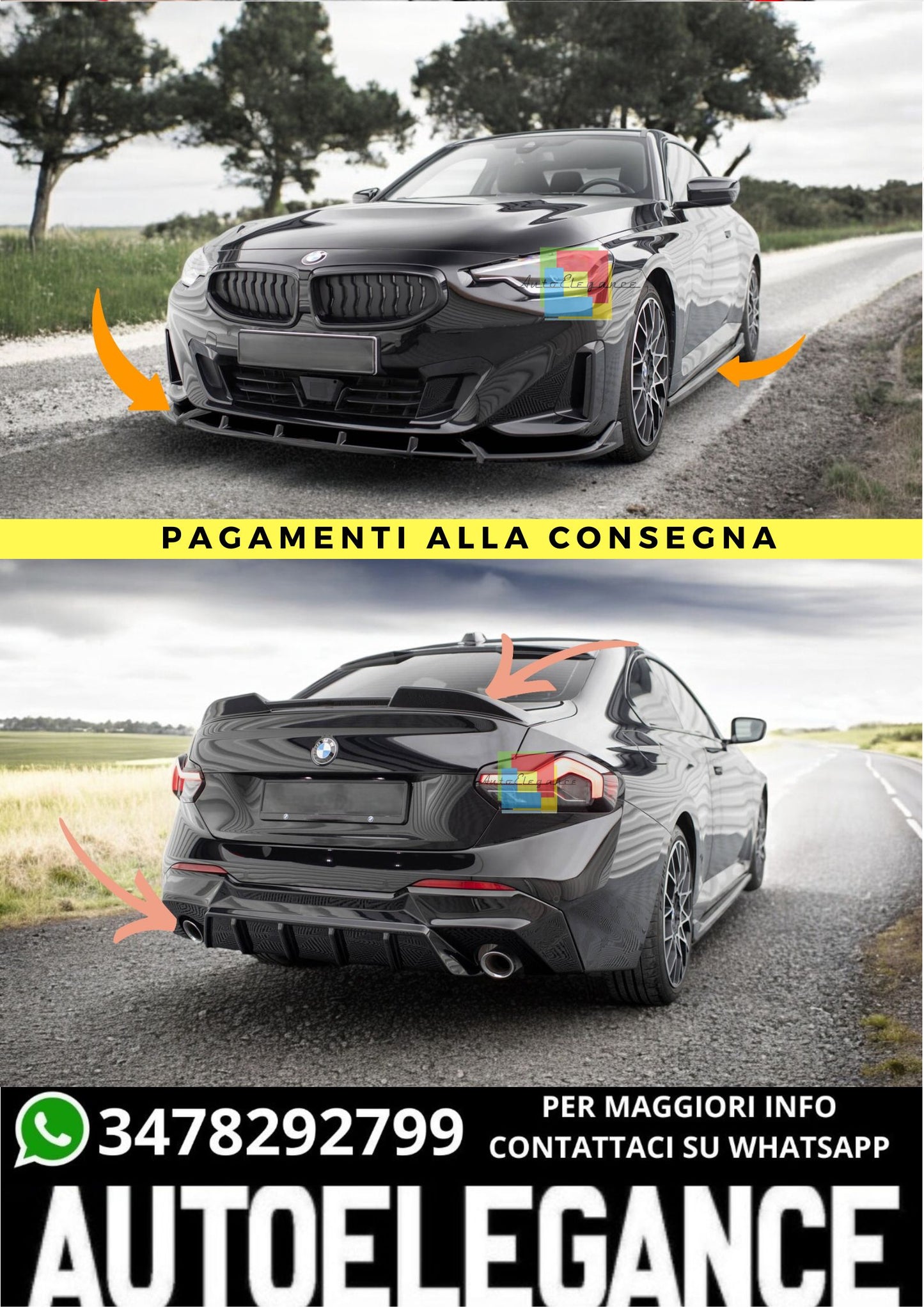 🔥Bodykit  Adatto Per BMW 2 Coupe G42🔥
