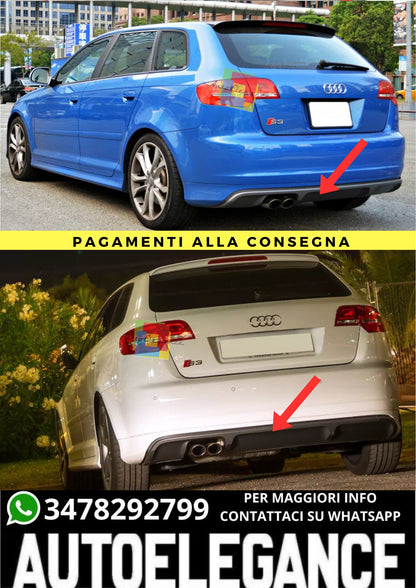 ❤️‍🔥DIFFUSORE ADATTO PER  AUDI A3 8P ❤️‍🔥