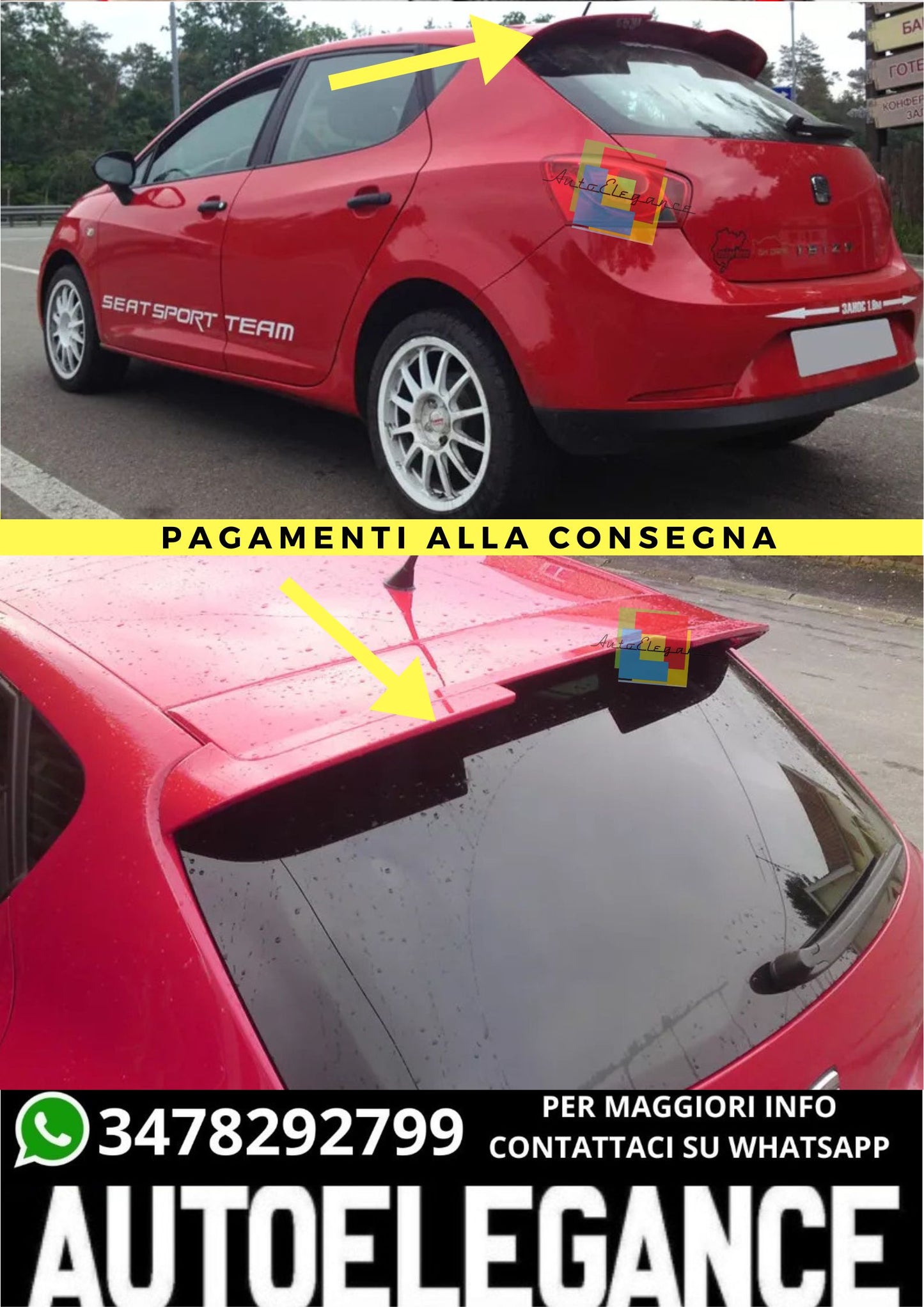 🔥SPOILER ADATTO PER SEAT IBIZA 6J 🔥