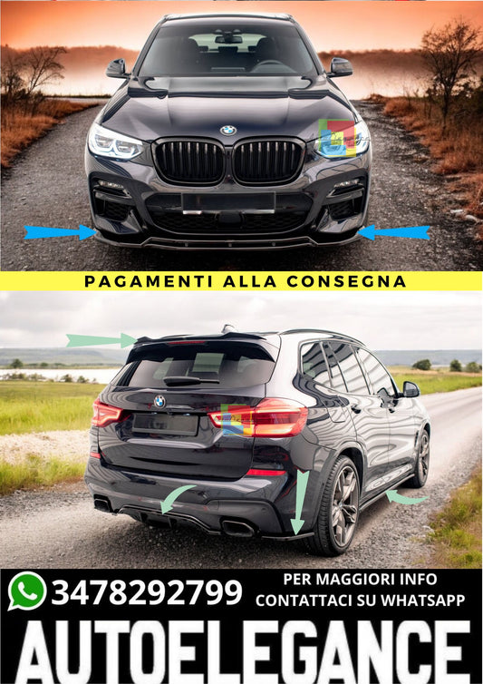 🔥Bodykit  Adatto Per BMW X3 M40d / M40i G01🔥