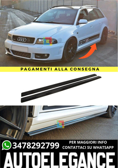 🔥 MINIGONNE LATERALI ADATTO PER AUDI RS4 B5🔥