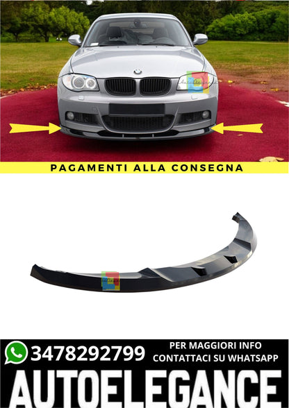 🔥Splitter Anteriore V.2 Adatto Per BMW 1 M-Pack E82🔥