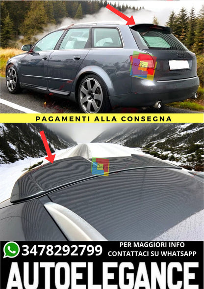❤️‍🔥SPOILER ADATTO PER   AUDI A4 B6 B7 RS STILE ( 2000-2007 )❤️‍🔥