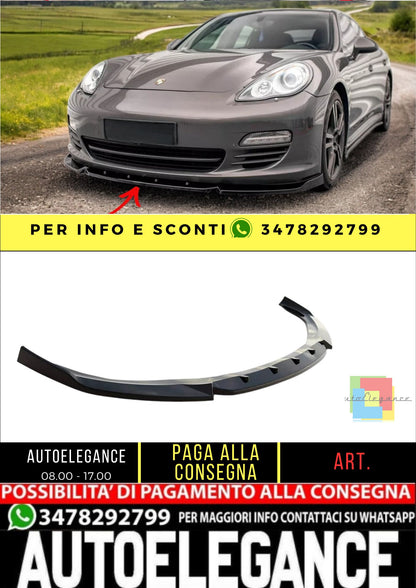 ✨SPLITTER V2 ADATTO PER Porsche Panamera 970 / Panamera Diesel 970 2011-2013✨