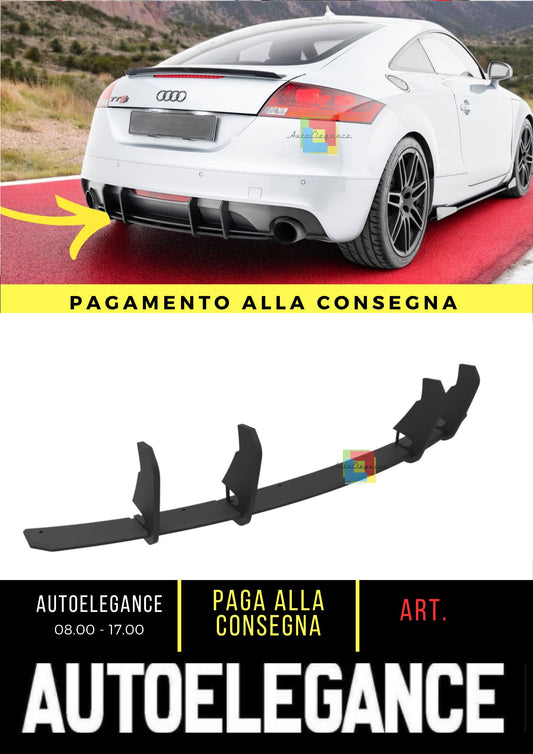 😎Diffusore posteriore Street Pro Audi TT S-Line 8J Facelift😎