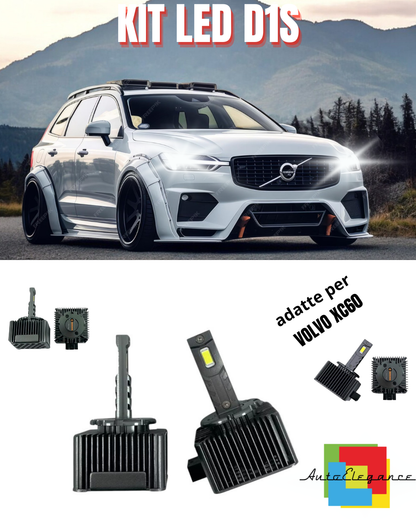 ⭐LAMPADE D1S LED 6000K DA XENON A LED MATRIX ADATTO PER VOLVO XC60⭐