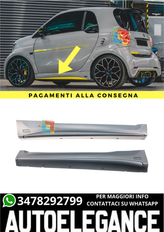 ❤️‍🔥Minigonne laterali per Smart Fortwo (453) Coupe Cabrio 2014-2020❤️‍🔥