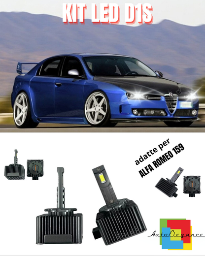 ⭐D1S LED 6000K LAMPS FROM XENON TO LED MATRIX SUITABLE FOR ALFA ROMEO 159⭐