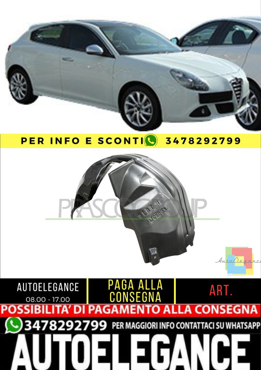 ✨AA3443603 PASSARUOTA ANTERIORE DESTRO PER ALFA ROMEO - GIULIETTA 10-16✨