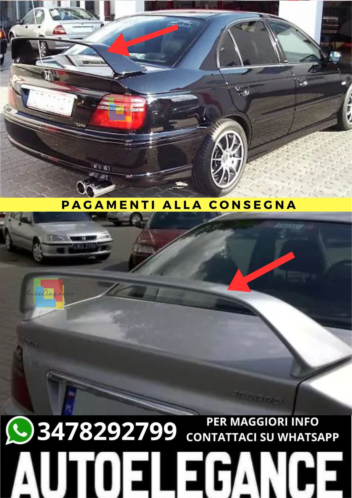 ❤️‍🔥SPOILER ADATTO PER  HONDA ACCORD ( 98 - 02 )❤️‍🔥