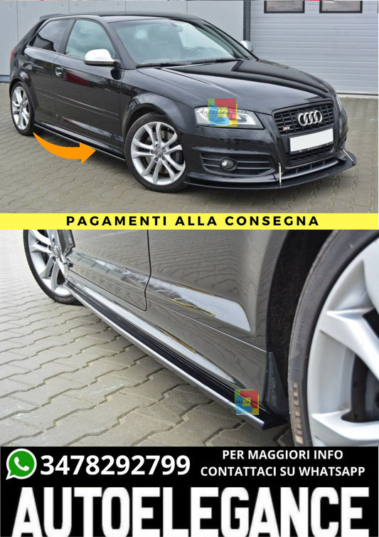 🔥Minigonne Laterali Adatto Per Audi S3 8P / S3 8P FL / RS3 8P🔥