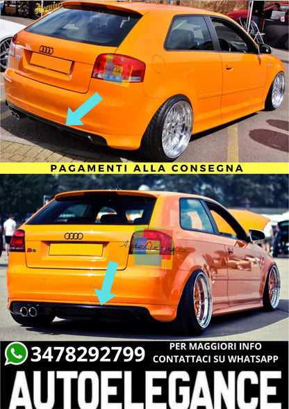 🔥PARAURTI POSTERIORE ADATTO PER  AUDI A3 8P 🔥