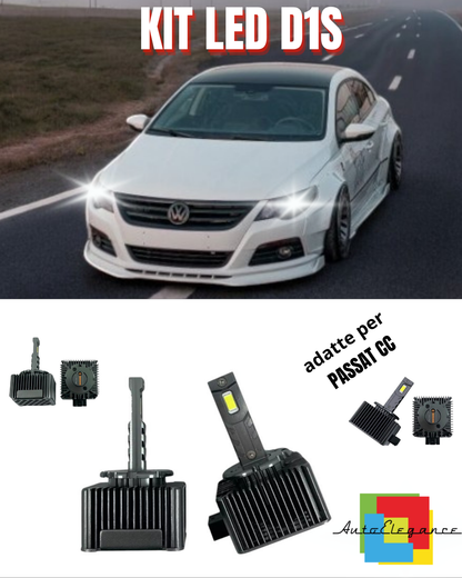 ⭐D1S LED 6000K LAMPS FROM XENON TO LED MATRIX SUITABLE FOR PASSAT CC⭐