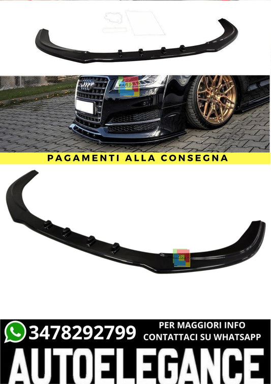🔥Splitter Anteriore V.1 Adatto Per Audi S8 D4 FL🔥