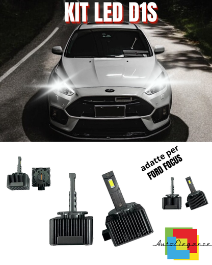 ⭐LAMPADE D1S LED 6000K DA XENON A LED MATRIX ADATTO PER FORD FOCUS ⭐