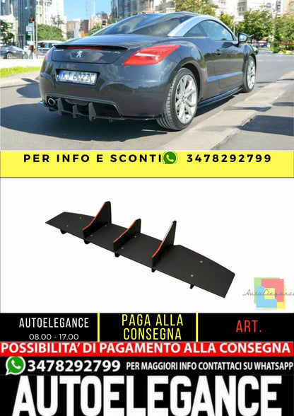 ✨Diffusore Posteriore ADATTO per Peugeot RCZ- 2010-2012✨