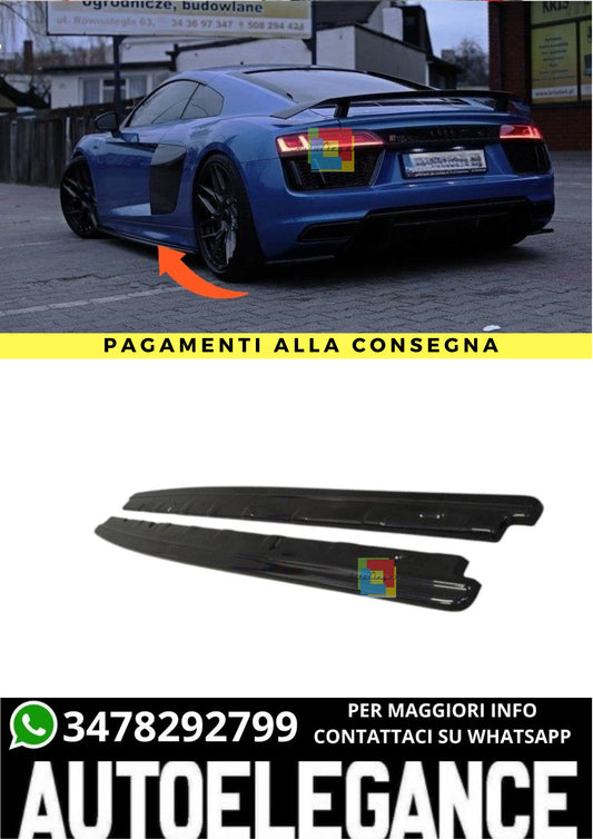 🔥Minigonne Laterali Adatto Per Audi R8 Mk.2🔥