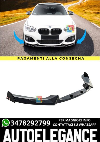 🔥Splitter Anteriore V.5 Adatto Per  BMW 1 M-Pack / M140i F20 Facelift🔥