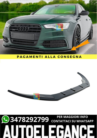 🔥Splitter Anteriore V.1 Adatto Per Audi S6/A6 S-Line S-Line🔥