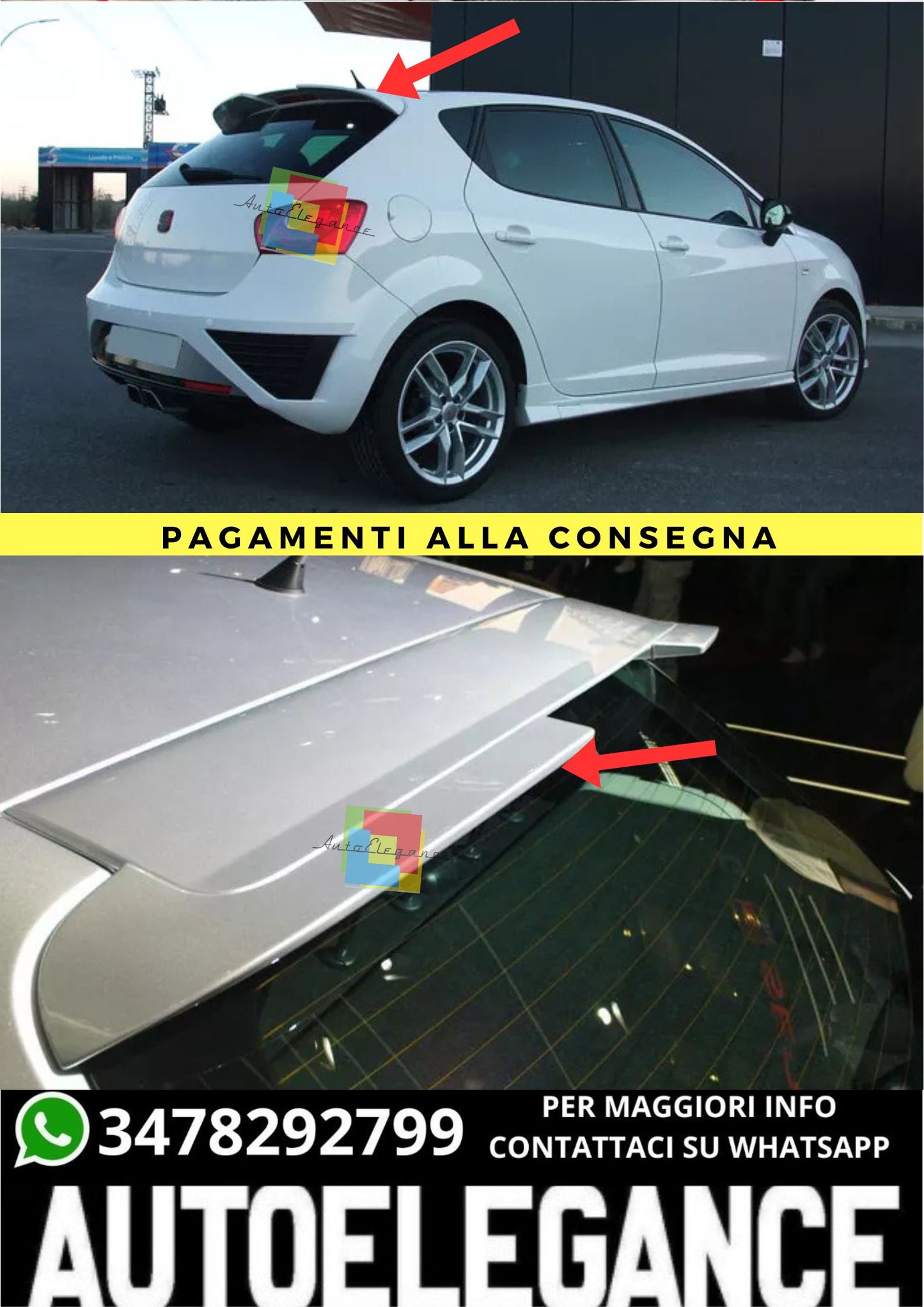 ❤️‍🔥SPOILER ADATTO PER  SEAT IBIZA 6J 5❤️‍🔥