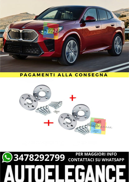 🔥KIT 4 DISTANZIALI 12+16mm adatto per BMW X2 (U10) - dal 2024🔥