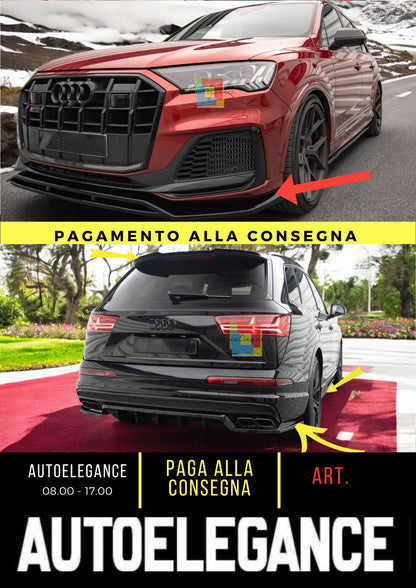 😍Set di splitter V.1 adatto per Audi SQ7 Mk2 (4M) Facelift😍