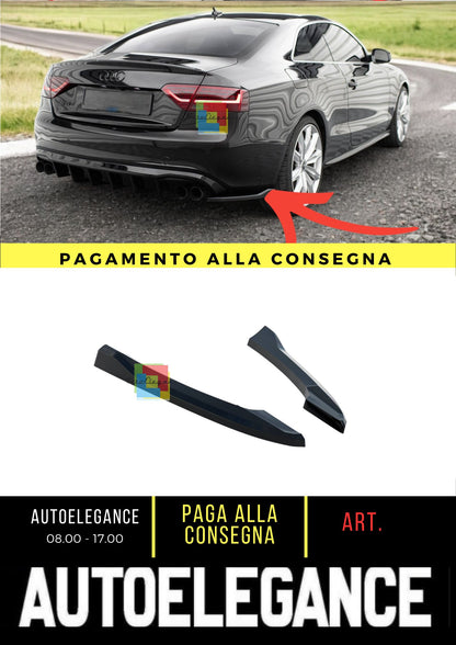 😍Splitter laterali posteriori V.2 Audi S5 / A5 S-Line Coupé / Cabriolet 8T😍