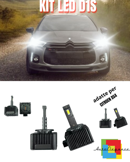 ⭐LAMPADE D1S LED 6000K DA XENON A LED MATRIX ADATTO PER CITROEN DS4 ⭐