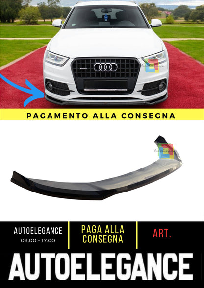 😍Splitter Anteriore V.2 Adatto Per Audi Q3 S-line 8U😍