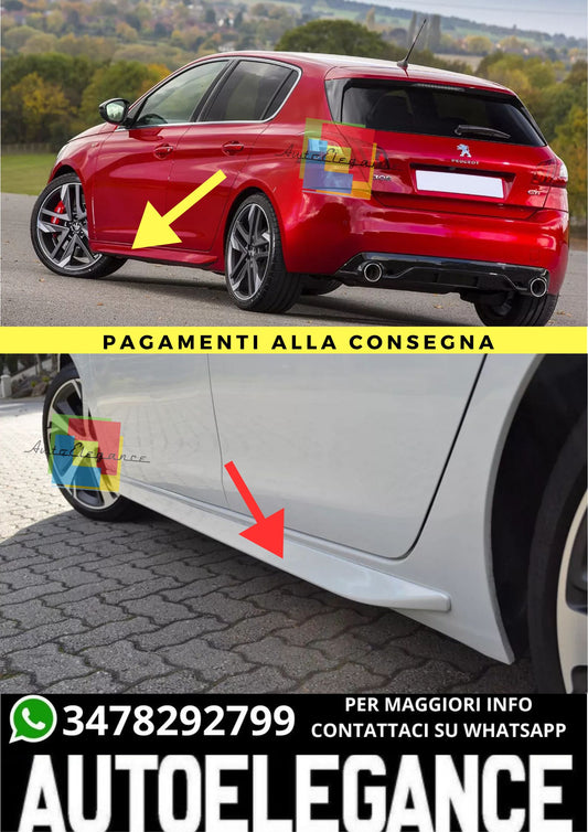 🔥MINIGONNE ADATTO PER  PEUGEOT 308 MK2 GTI🔥
