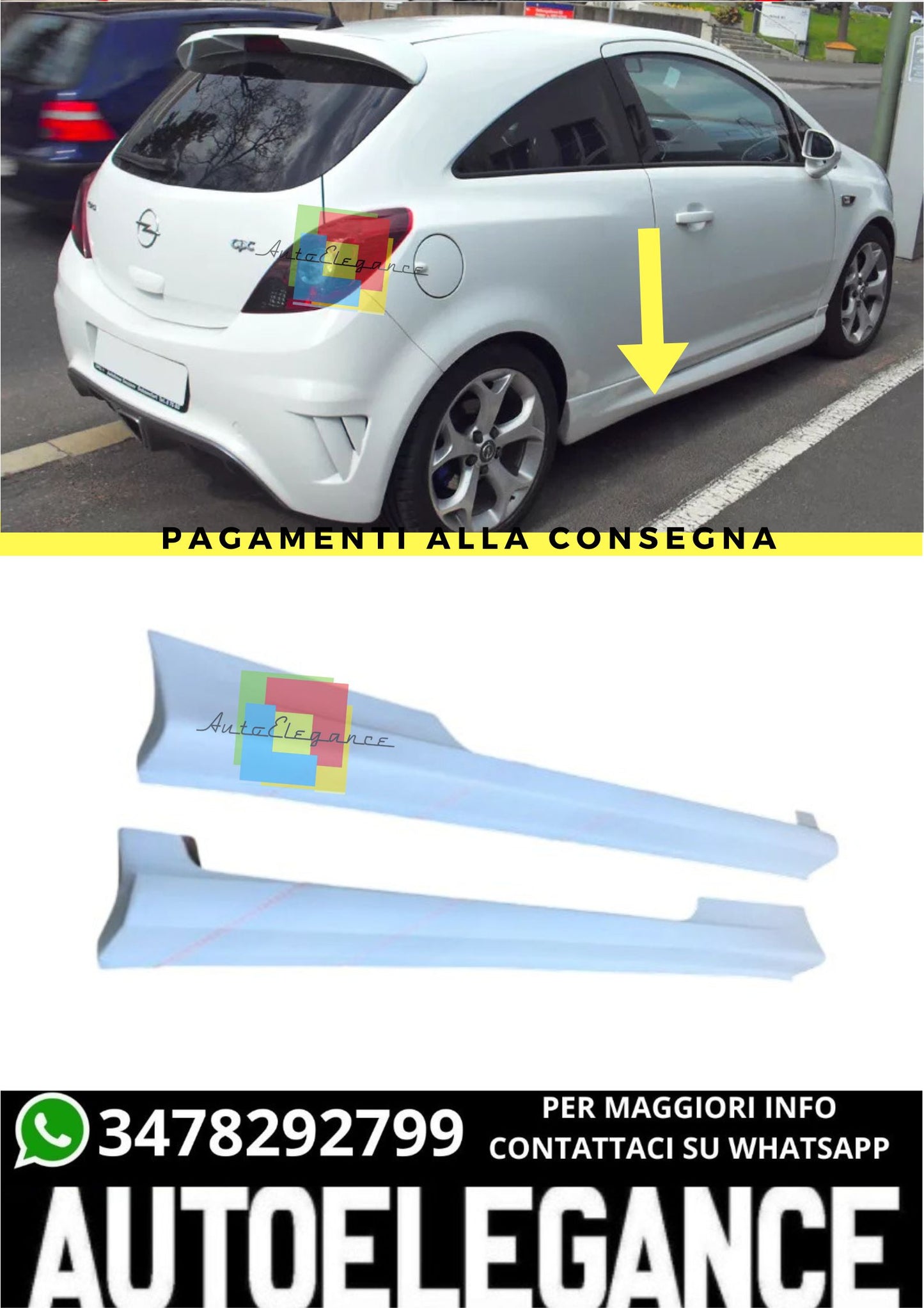 🔥MINIGONNE ADATTO PER  OPEL CORSA D🔥