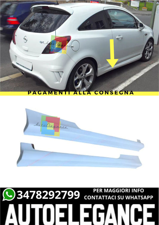 🔥MINIGONNE ADATTO PER  OPEL CORSA D🔥