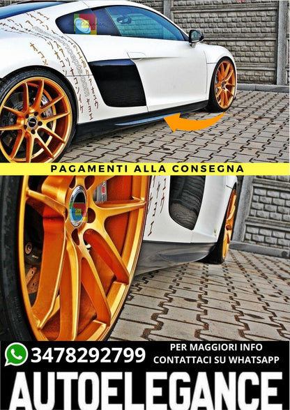 🔥Sottominigonne Laterali Adatto Per Audi R8 Mk.1🔥