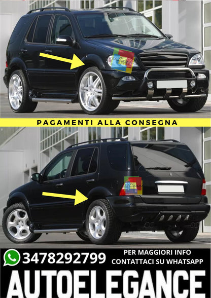 ❤️‍🔥PARAFANGHI ADATTO PER  MERCEDES ML W163 ( 1998-2005 )❤️‍🔥