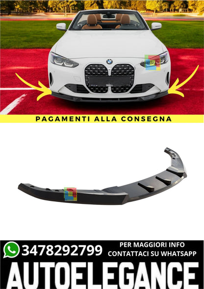 🔥Splitter Anteriore V.1 Adatto Per   BMW 4 Coupe / Cabrio G22 / G23🔥