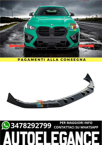 🔥Splitter Anteriore V.2 Adatto Per BMW X6 M F96 Facelift🔥