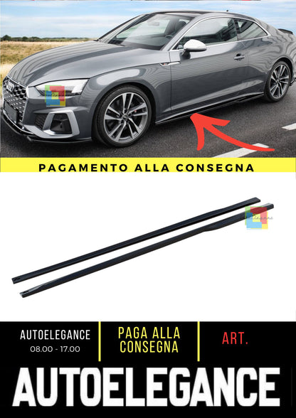 😍Minigonne laterali adatto per Audi S5 Coupe / A5 S-Line Coupe F5 Facelift😍
