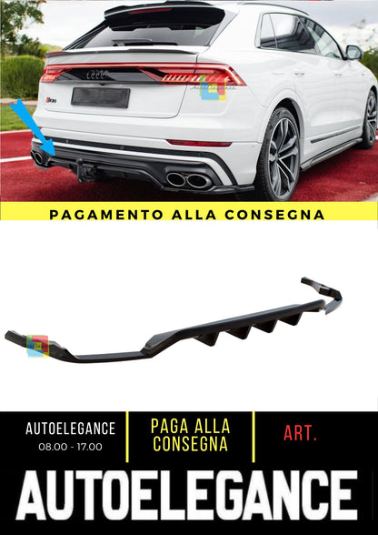 🤩Splitter posteriore (con barre verticali) adatto per Audi SQ8 Mk1🤩