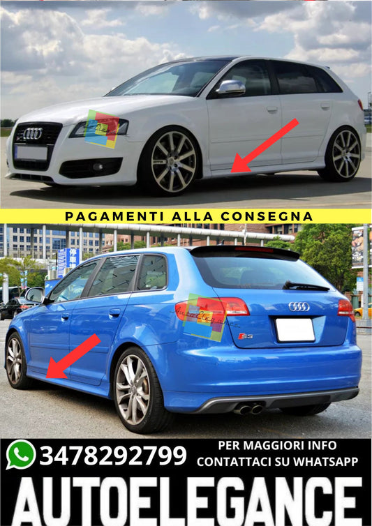 ❤️‍🔥MINIGONNE ADATTO PER AUDI A3 SPORTBACK ❤️‍🔥