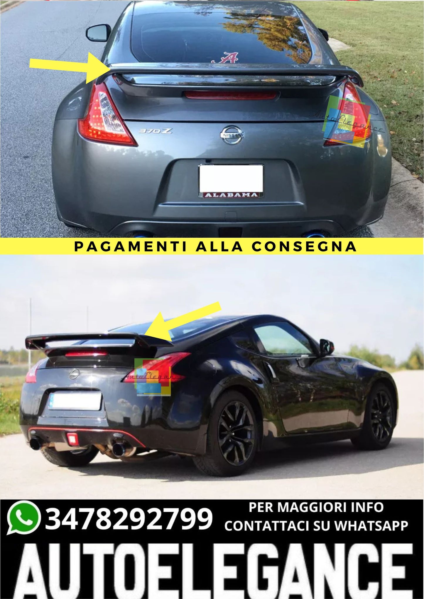 ❤️‍🔥SPOILER ADATTO PER NISSAN 370Z / 370 Z34❤️‍🔥