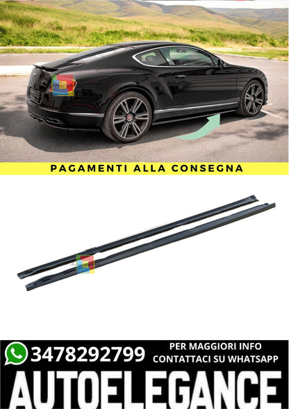 🔥Sottominigonne Laterali Adatto Per Bentley Continental GT V8 S Mk2🔥