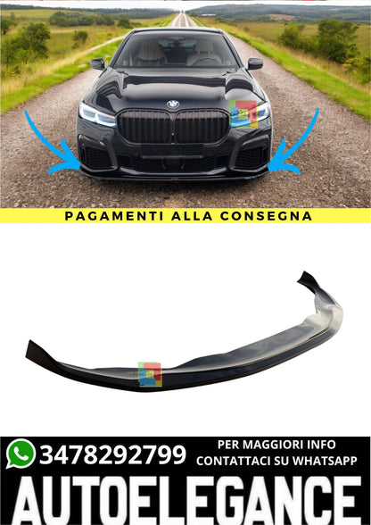 🔥Splitter Anteriore V.4 Adatto Per 7 M-Pack G11 / G12 Facelift🔥