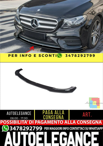 ✨Splitter Anteriore per Mercedes E43 Amg/Amg Line W213✨
