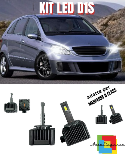 ⭐LAMPADE D1S LED 6000K DA XENON A LED MATRIX ADATTO PER MERCEDES B CLASS ⭐