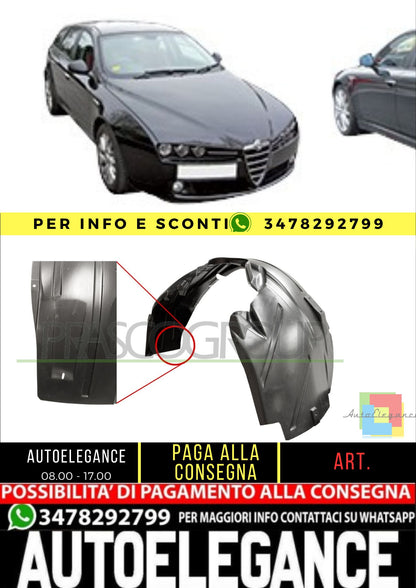 🔥AA0903613 PASSARUOTA ANTERIORE DESTRO ADATTO PER ALFA ROMEO 159 2005-2011🔥