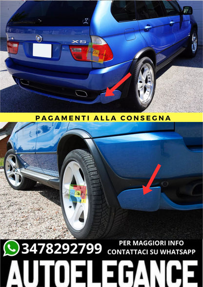 ❤️‍🔥PARAURTI POSTERIORE ADATTO PER  BMW X5 E53 (1999-2006)❤️‍🔥